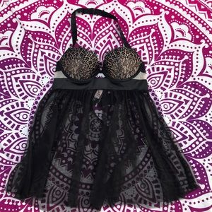 NWT Sexy Victoria’s Secret Halter Lingerie